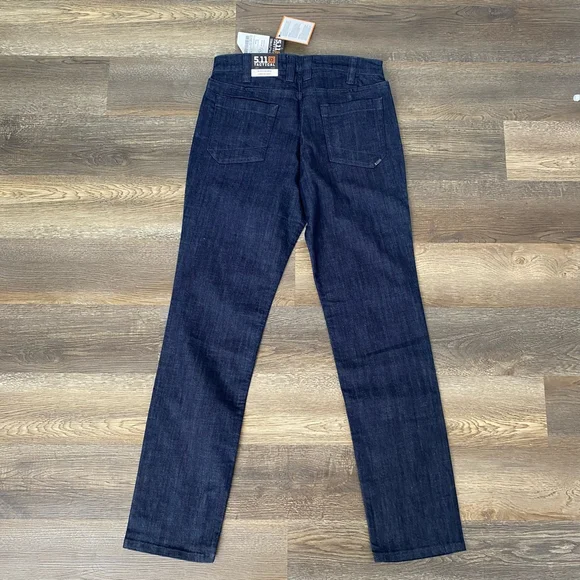 5.11 Tactical Jeans 31x34 Blue Defender Flex Slim Jeans Indigo Dressy Casual